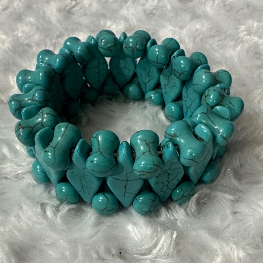 Turquoise Beaded Bracelet